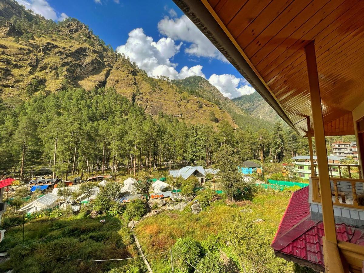Mid Orchard Cottage, Kasol Exteriör bild