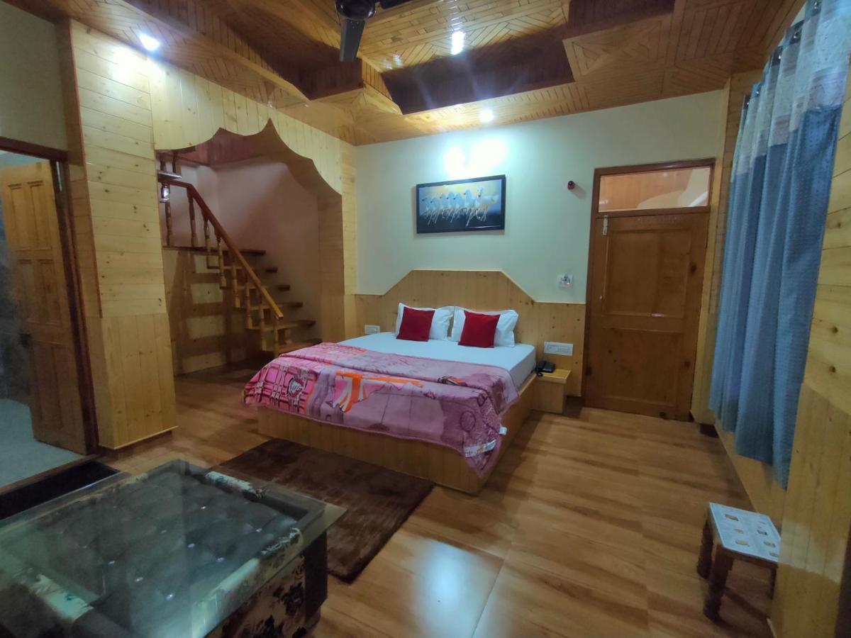 Mid Orchard Cottage, Kasol Exteriör bild