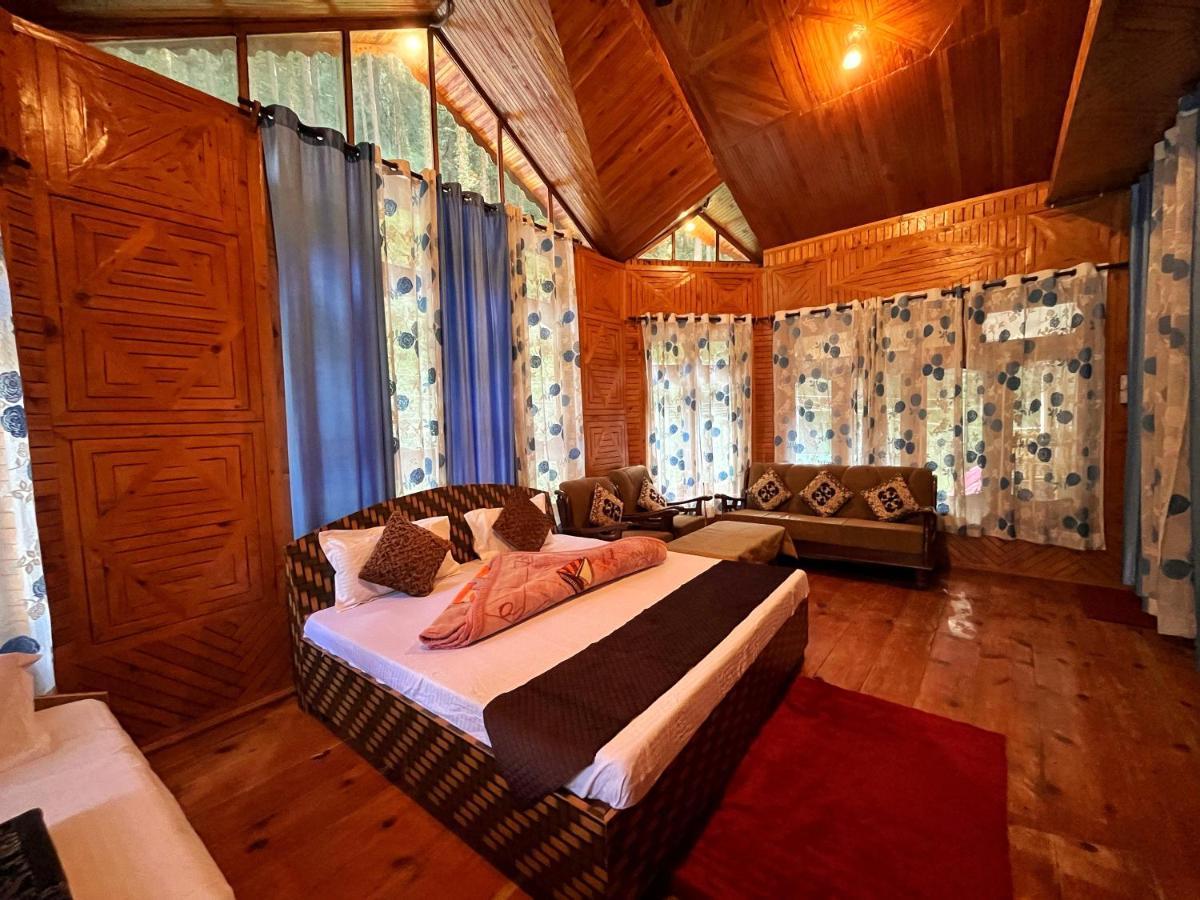 Mid Orchard Cottage, Kasol Exteriör bild