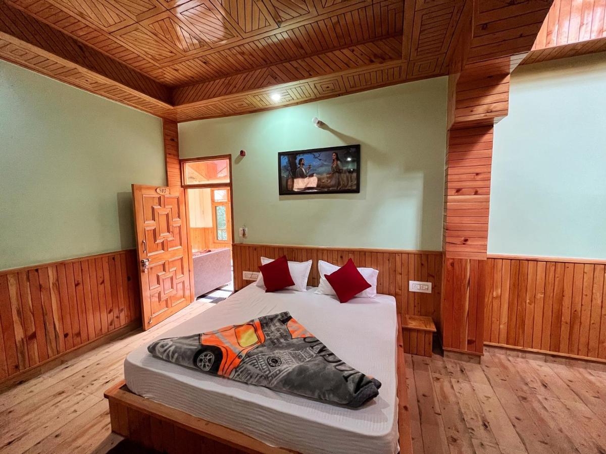 Mid Orchard Cottage, Kasol Exteriör bild